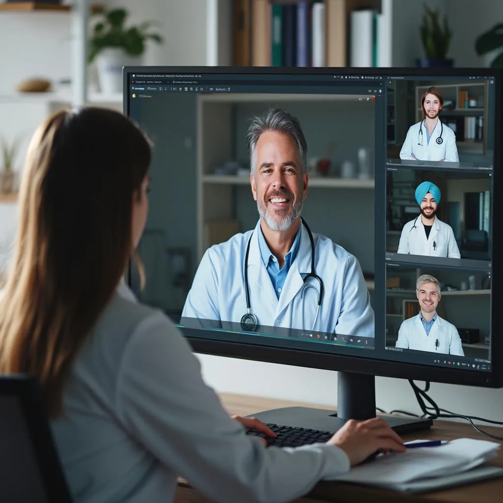 Consulta médica virtual