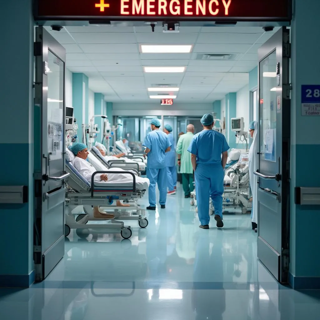 Servicio de urgencias hospitalarias
